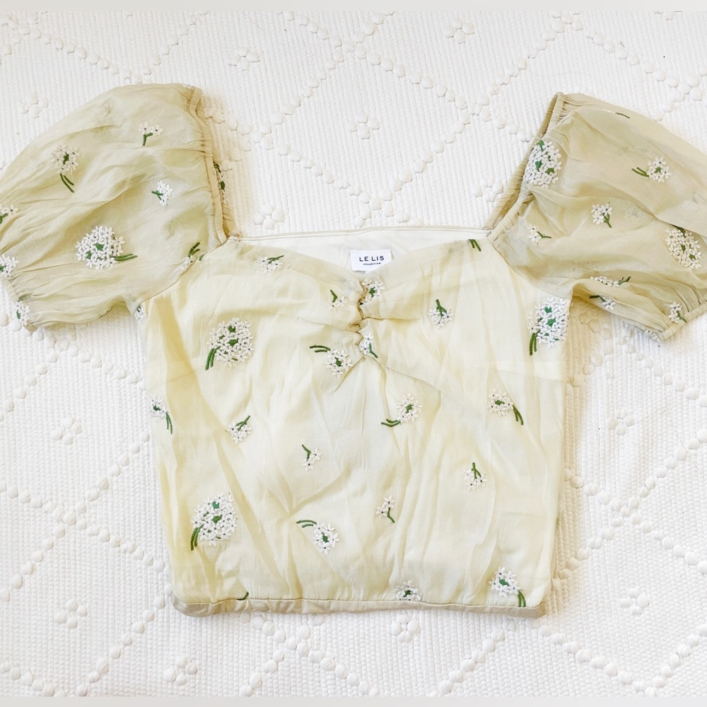 Yellow Floral Bodysuit